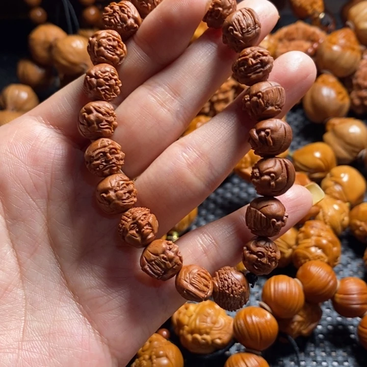 橄榄核吊坠桃核罗汉