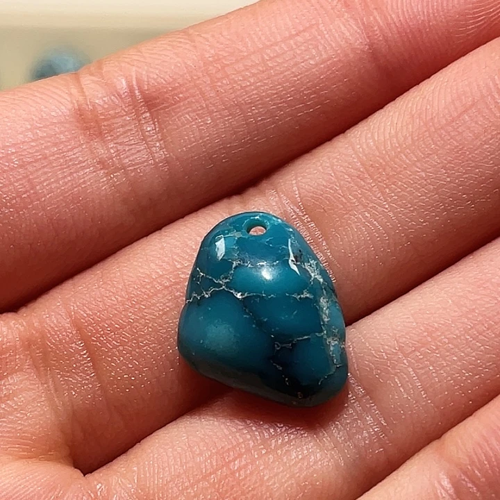 绿松石未镶嵌卡子