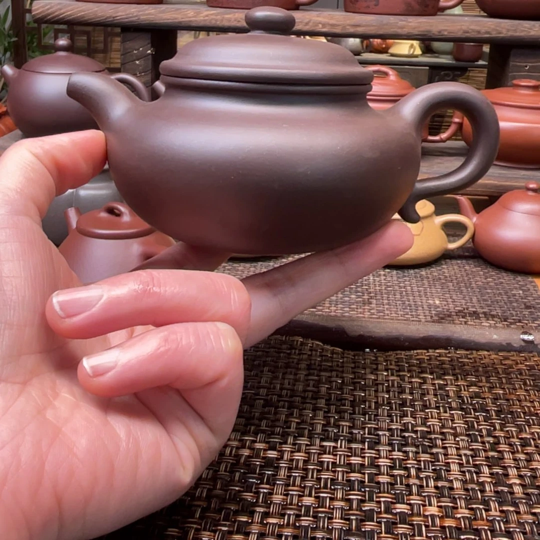 茶壶紫砂宜兴原矿紫砂手工制250
