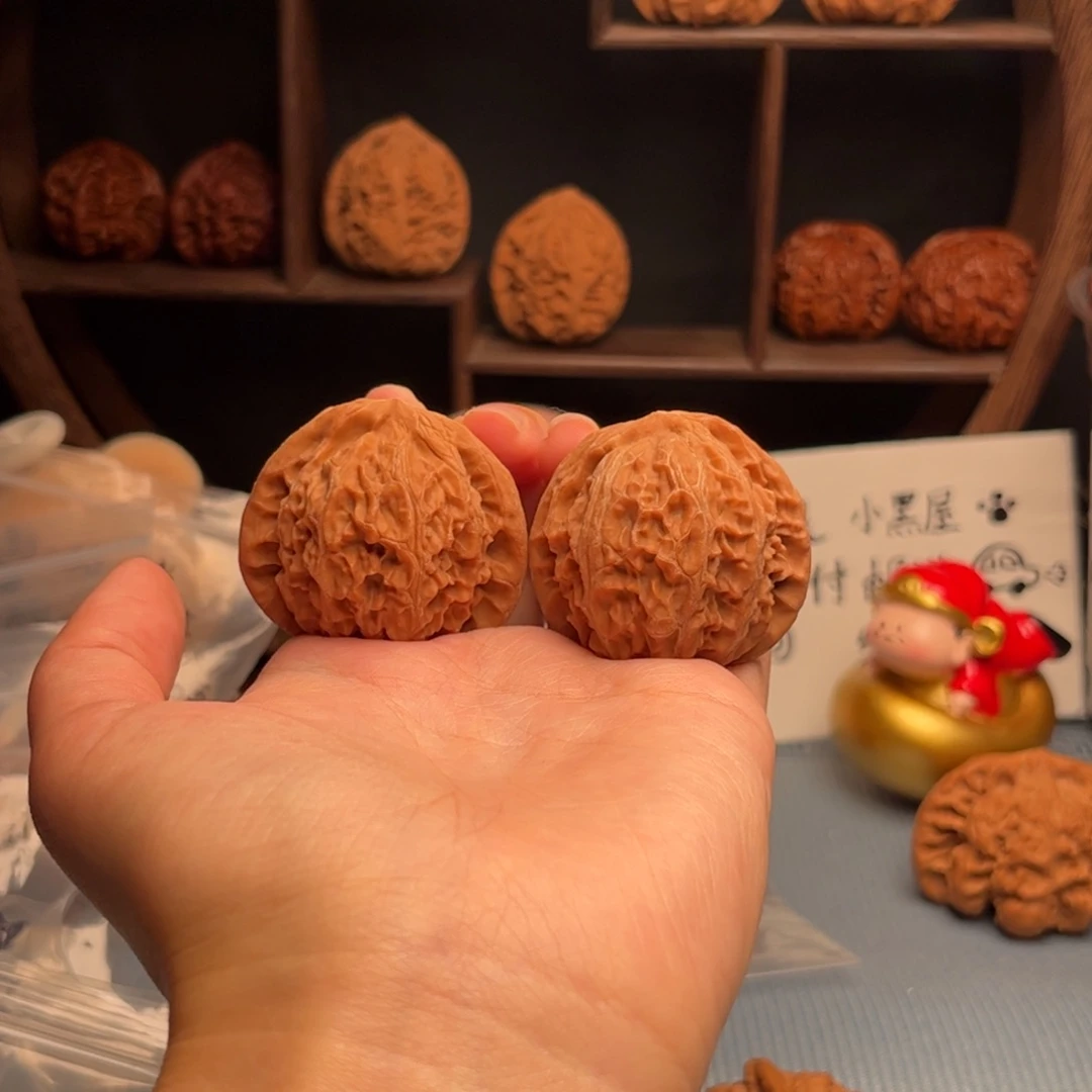 吊坠文玩核桃宫灯 40-37-37 编号 5006