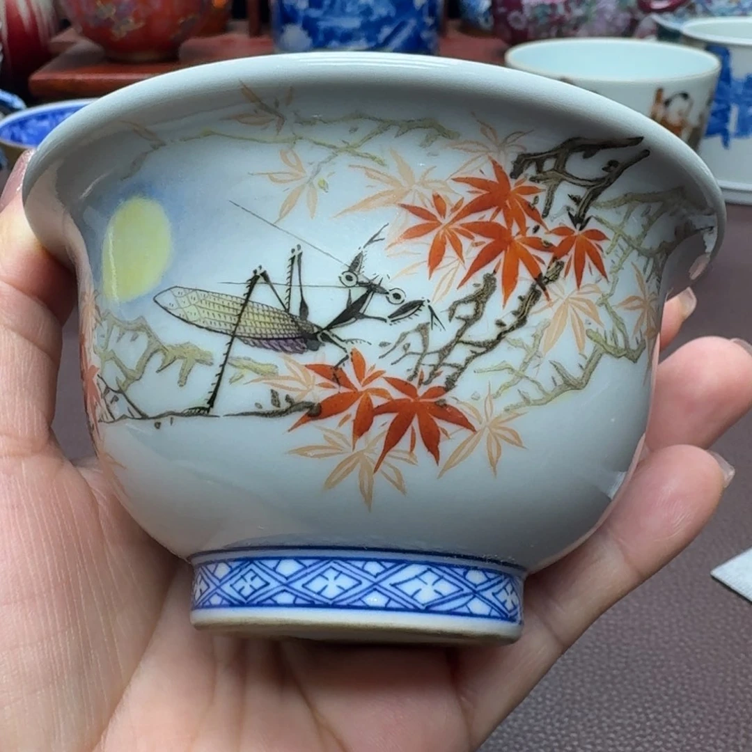 瓷片景德镇仿古手工制作精品展示