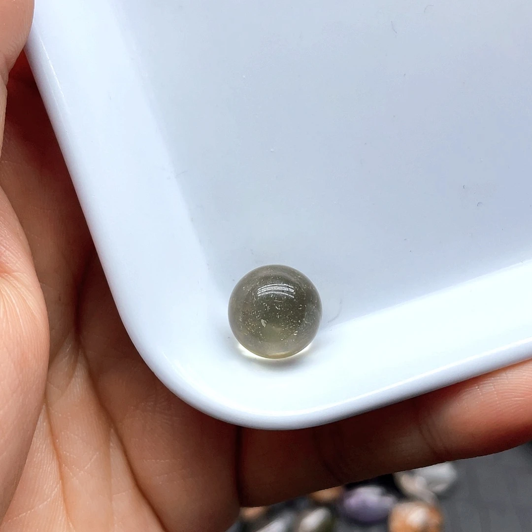 珠宝半成品未镶嵌水晶15卡13mm
