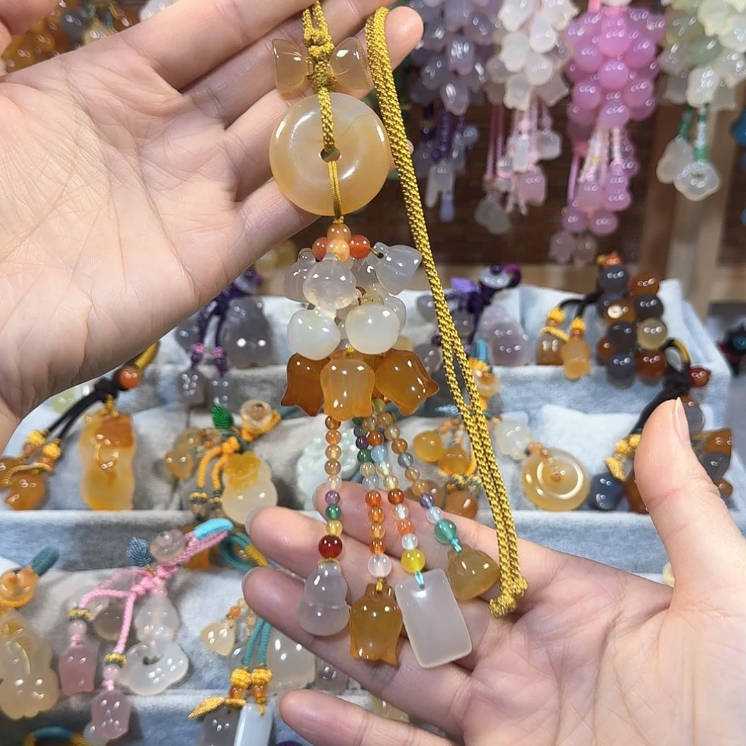 玛瑙/玉髓挂件福利款未镶嵌冰*城