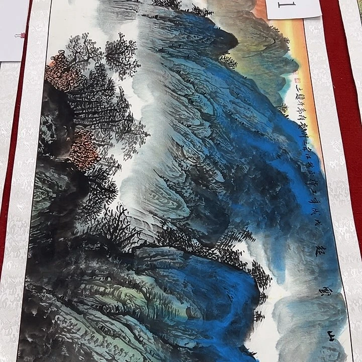 国画国画纯手工纯手绘