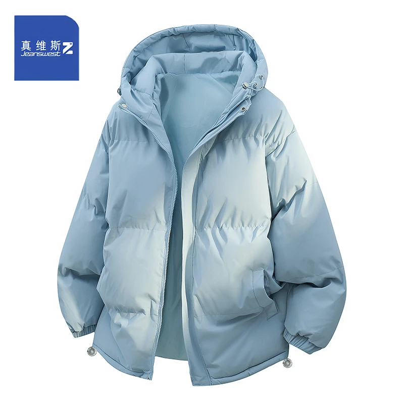 真维斯Z男装美式复古连帽棉服冬季韩版潮流百搭情侣装常规款加厚