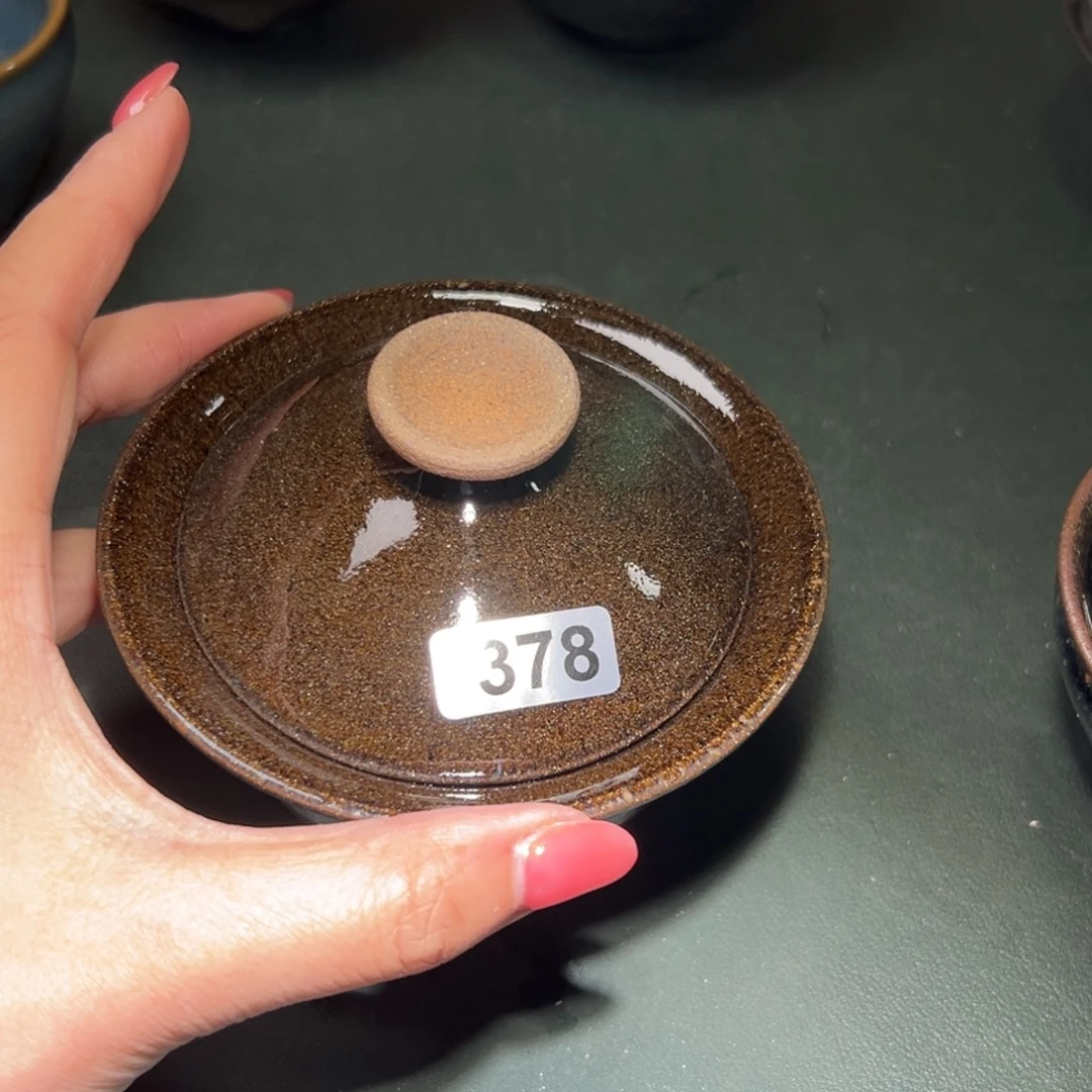 素***青茶盏全手工原矿原釉建盏