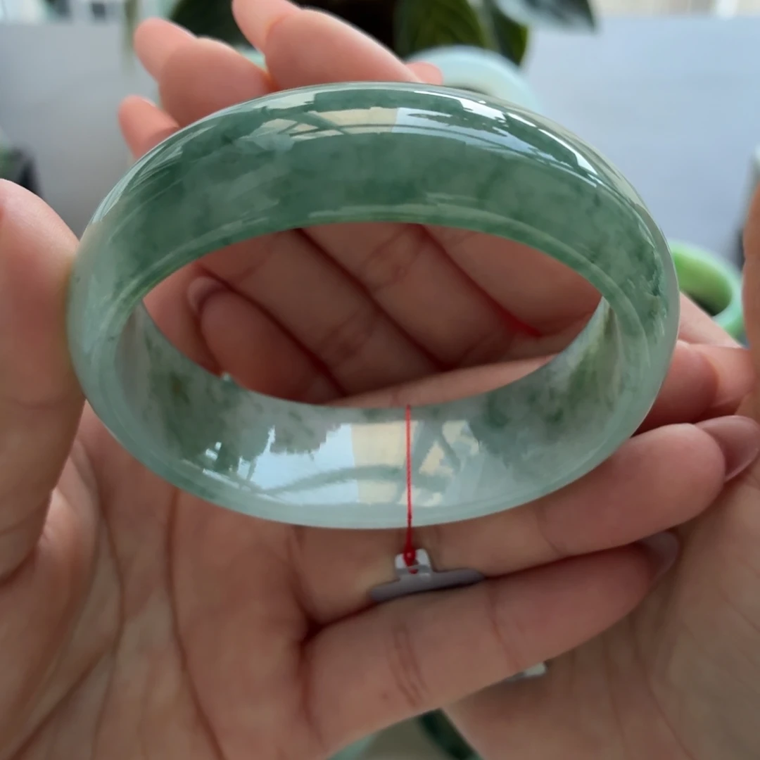 翡翠未镶嵌手镯天然