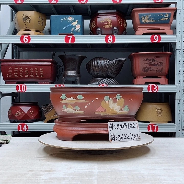 花盆紫砂紫砂花盆