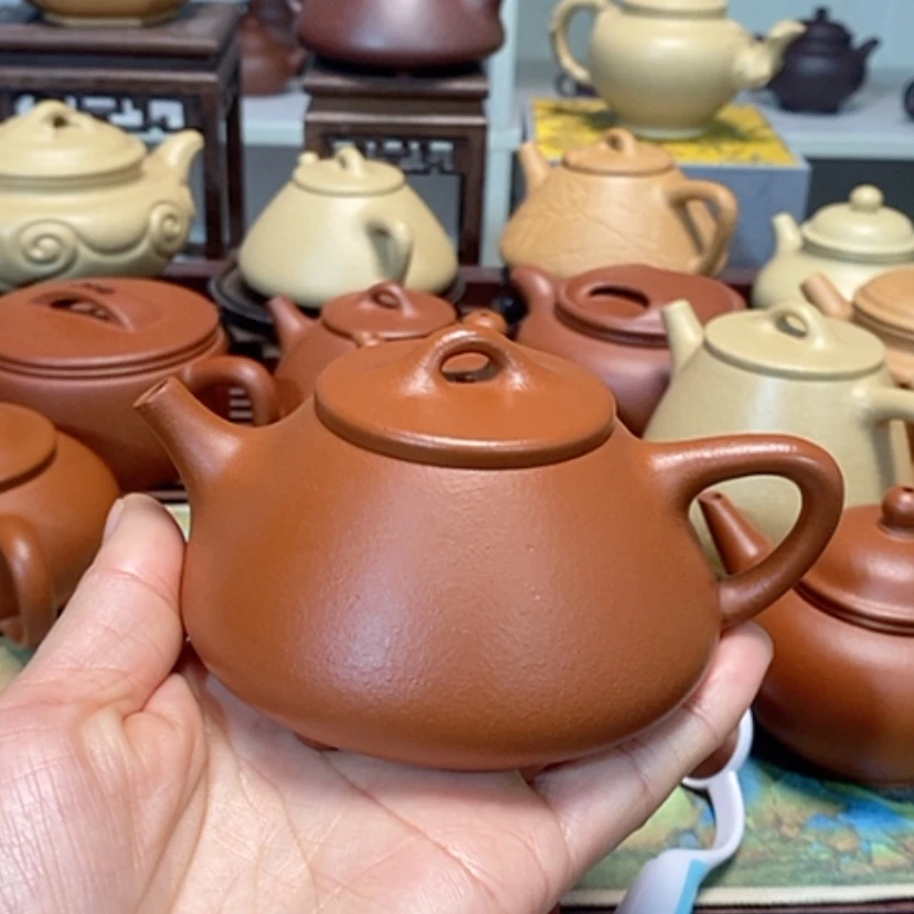 【闪购商品】紫砂茶壶朱泥半手工