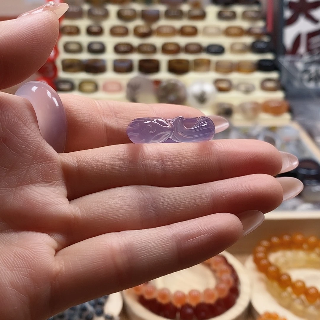 清****玛瑙/玉髓未镶嵌戒指