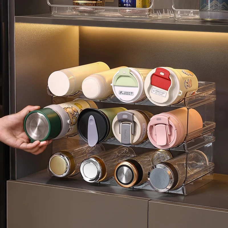 保温杯置物架家用餐边柜杯架茶杯马克杯水杯架吧台玻璃杯收纳架子