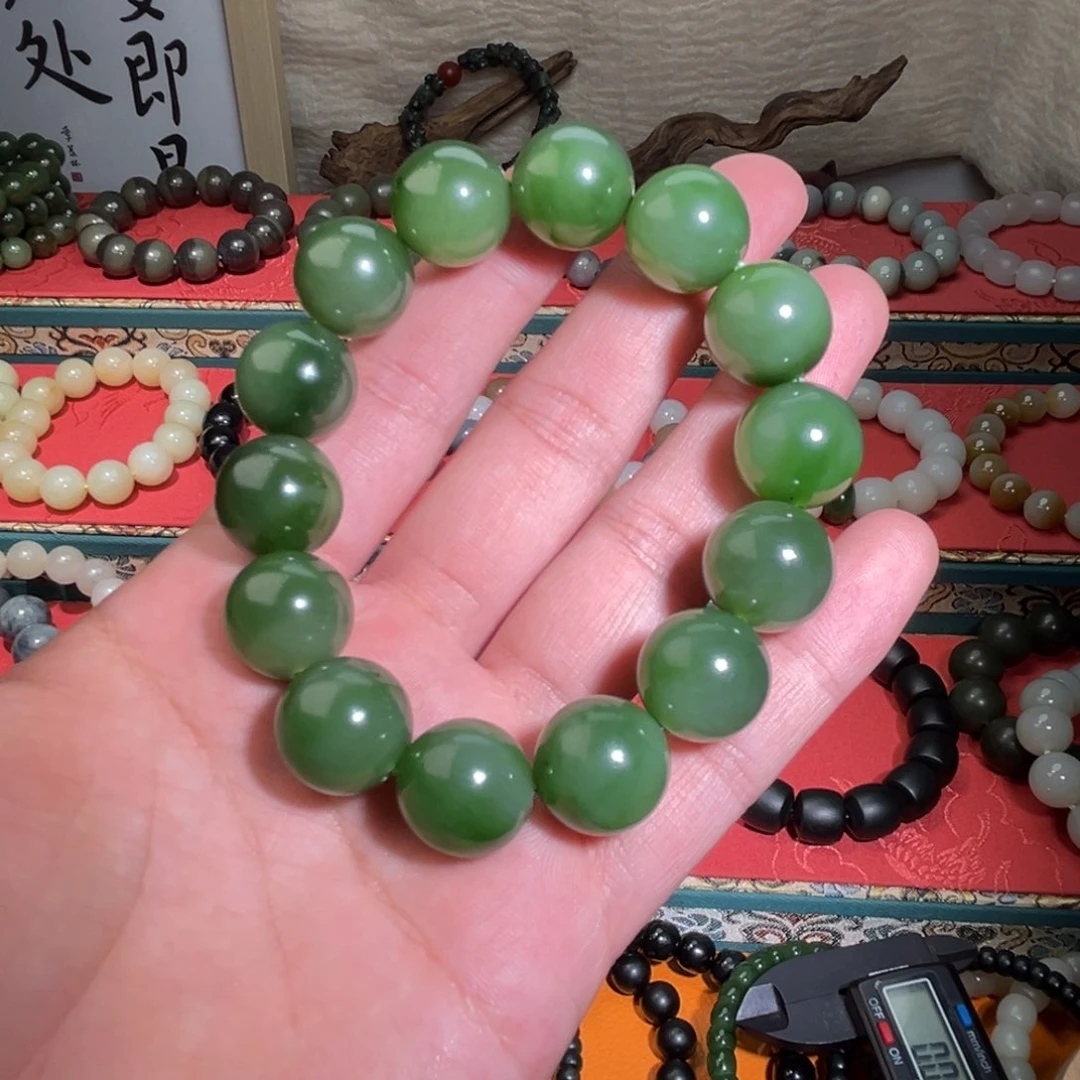 和田玉手链未镶嵌一***好