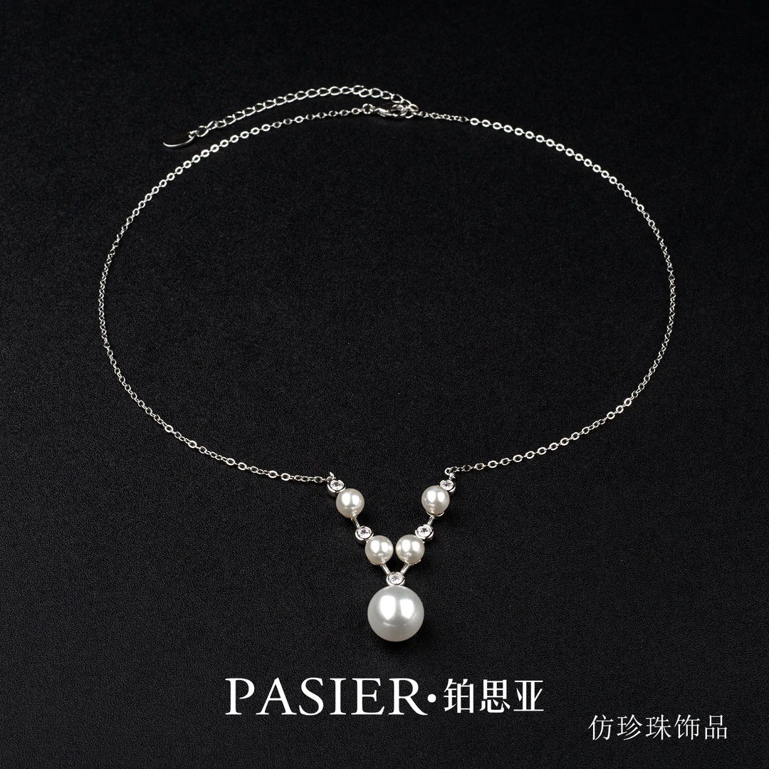 铜合金亚克力项链 铂思亚 项链 [咏春] 项链 BD7275