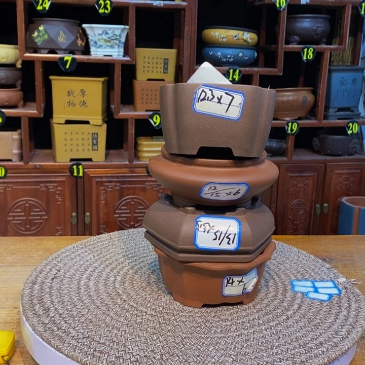 紫砂花盆紫砂花盆