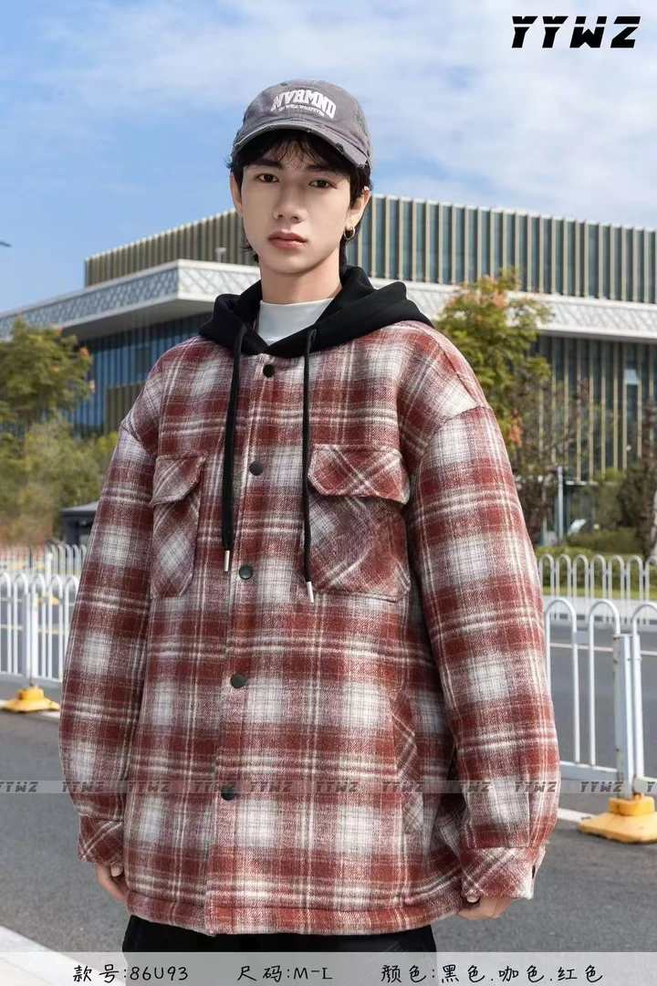 【86U93-红】青少年潮品派克服