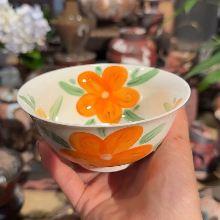 咖啡杯安冉手作陶瓷作品