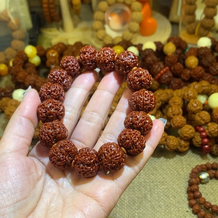 金刚菩提手串205玉化素