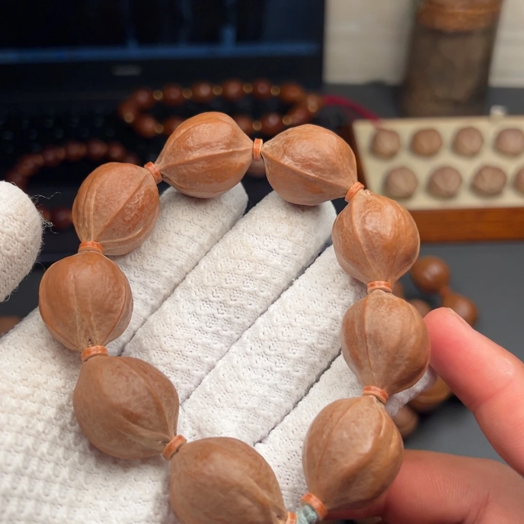 手串/手链橄榄核海**?梅林铁核22/28