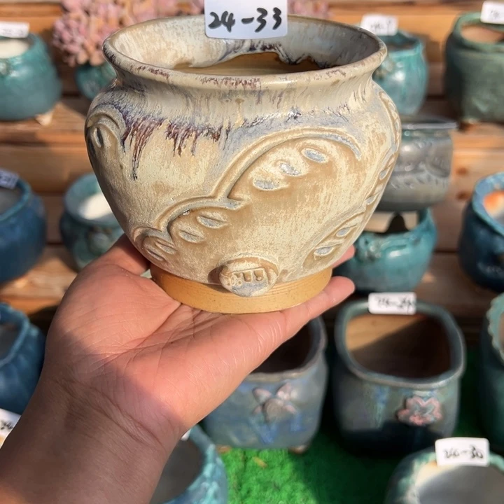 24-33花盆小鹿园艺