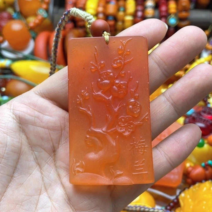 树脂制品96号雕刻毛衣链