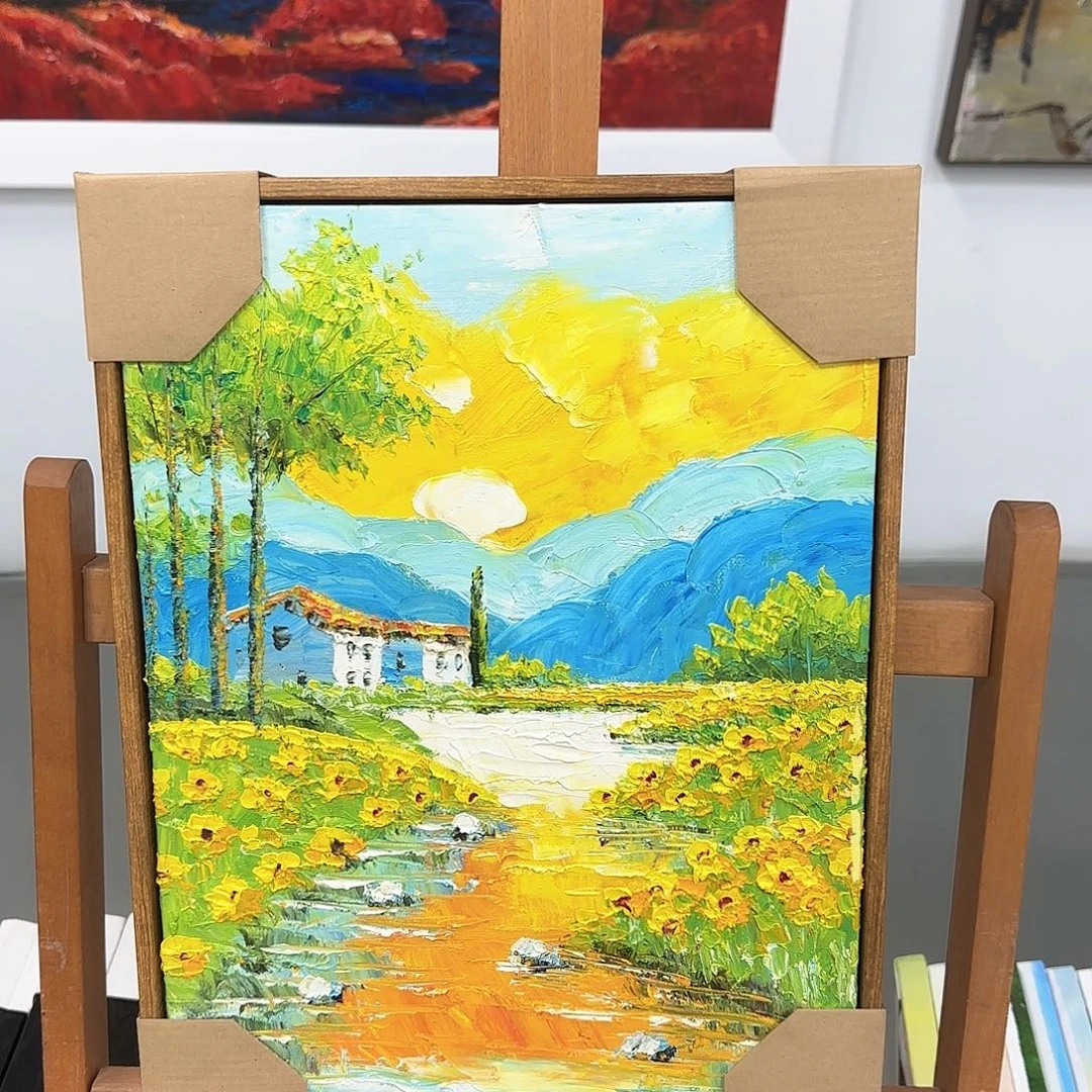 高端手绘艺术油画