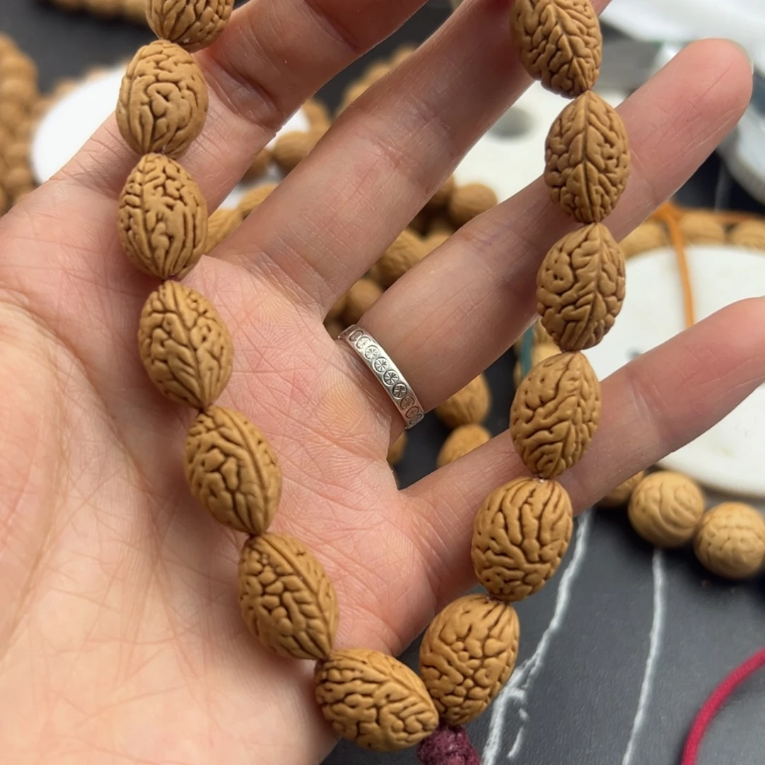 聆***风桃核手串野生山桃核手串手链