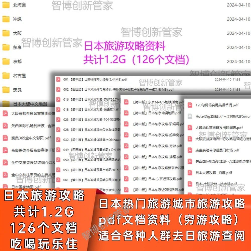 日本旅游攻略东京大阪北海道名古屋冲绳路线攻略路线地图酒店住宿