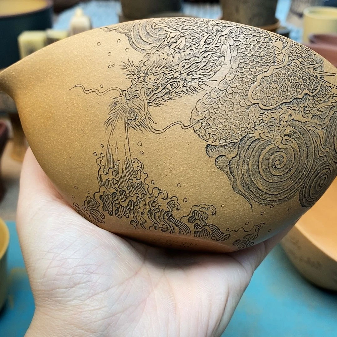 紫砂茶杯宜兴紫砂杯