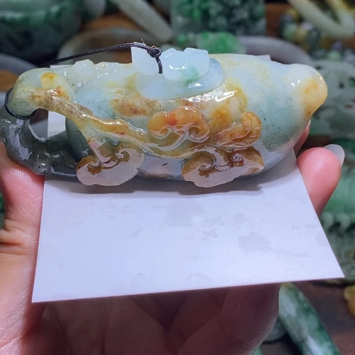 定制翡翠未镶嵌毛货