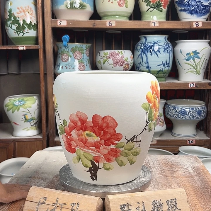 陶瓷苹果牡丹新款新款陶瓷陶瓷
