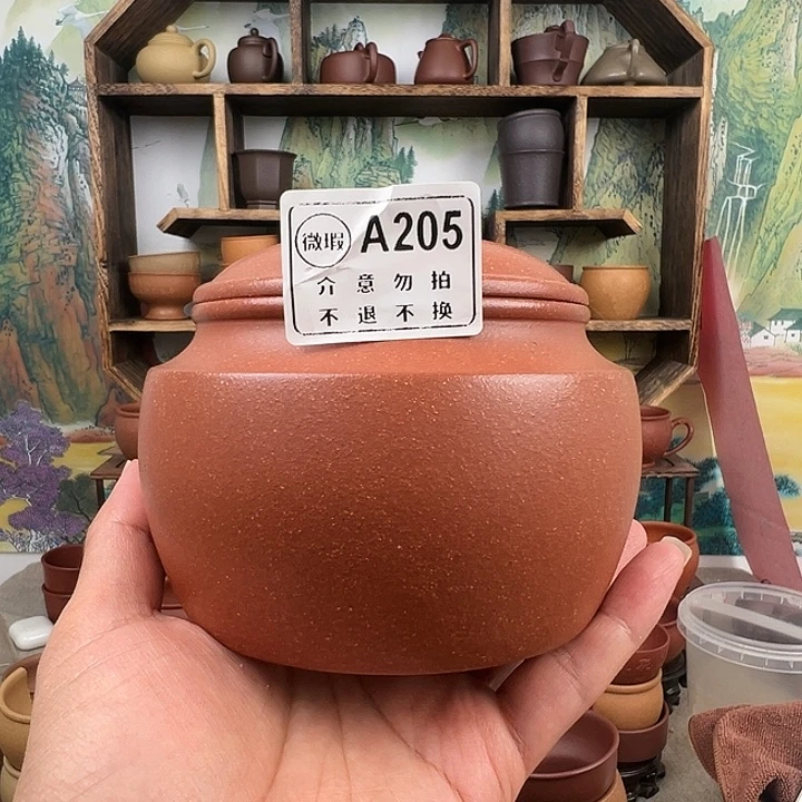 茶杯紫砂拙器甄选，纯原本矿。