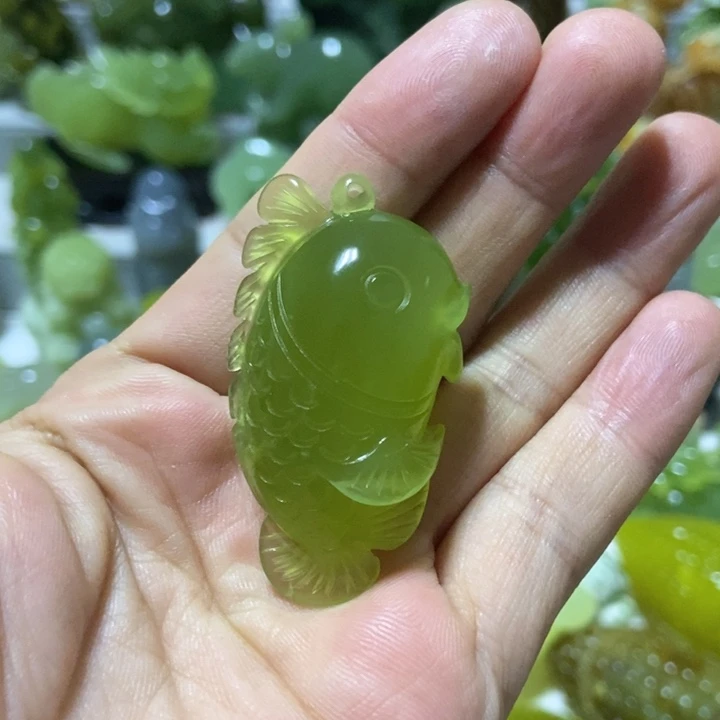 【闪购商品】未镶嵌蛇纹石玉挂件