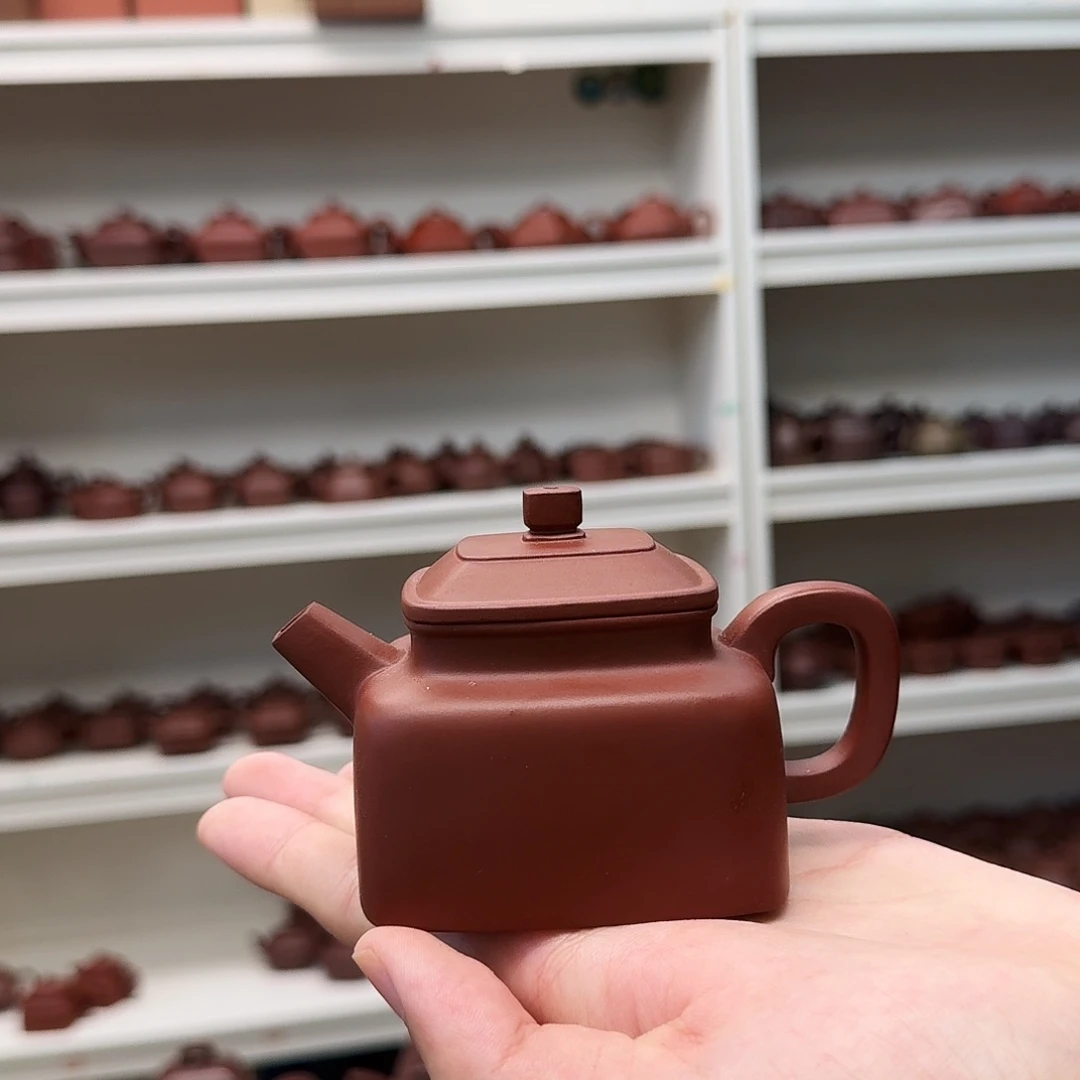 茶壶紫砂四方德钟160cc