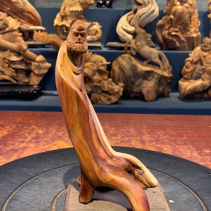 柏木（崖柏）根雕摆件