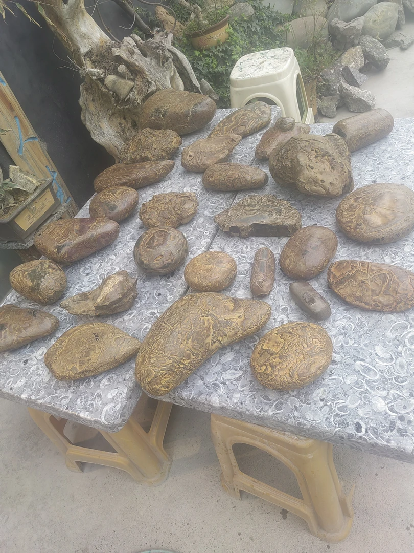 贵州古铜石奇石摆件