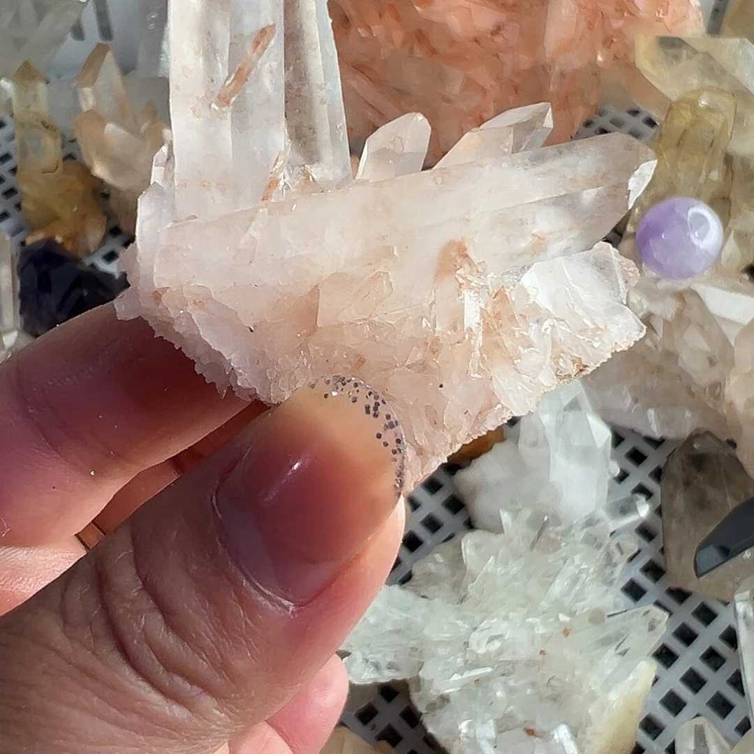 珠宝半成品水晶未镶嵌