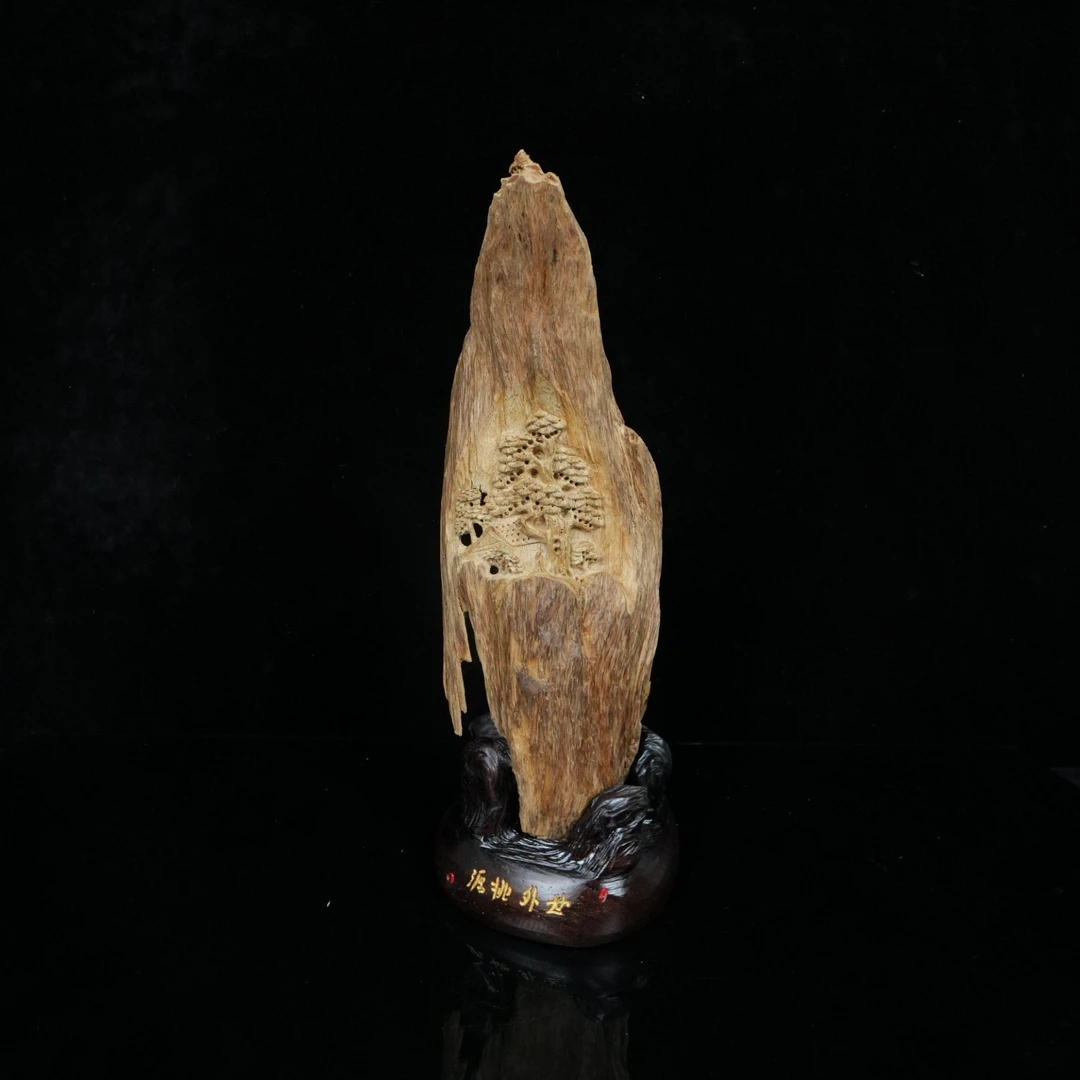 7222 印尼坤甸沉香/世外桃源 10x9.5x28cm 净156.4g