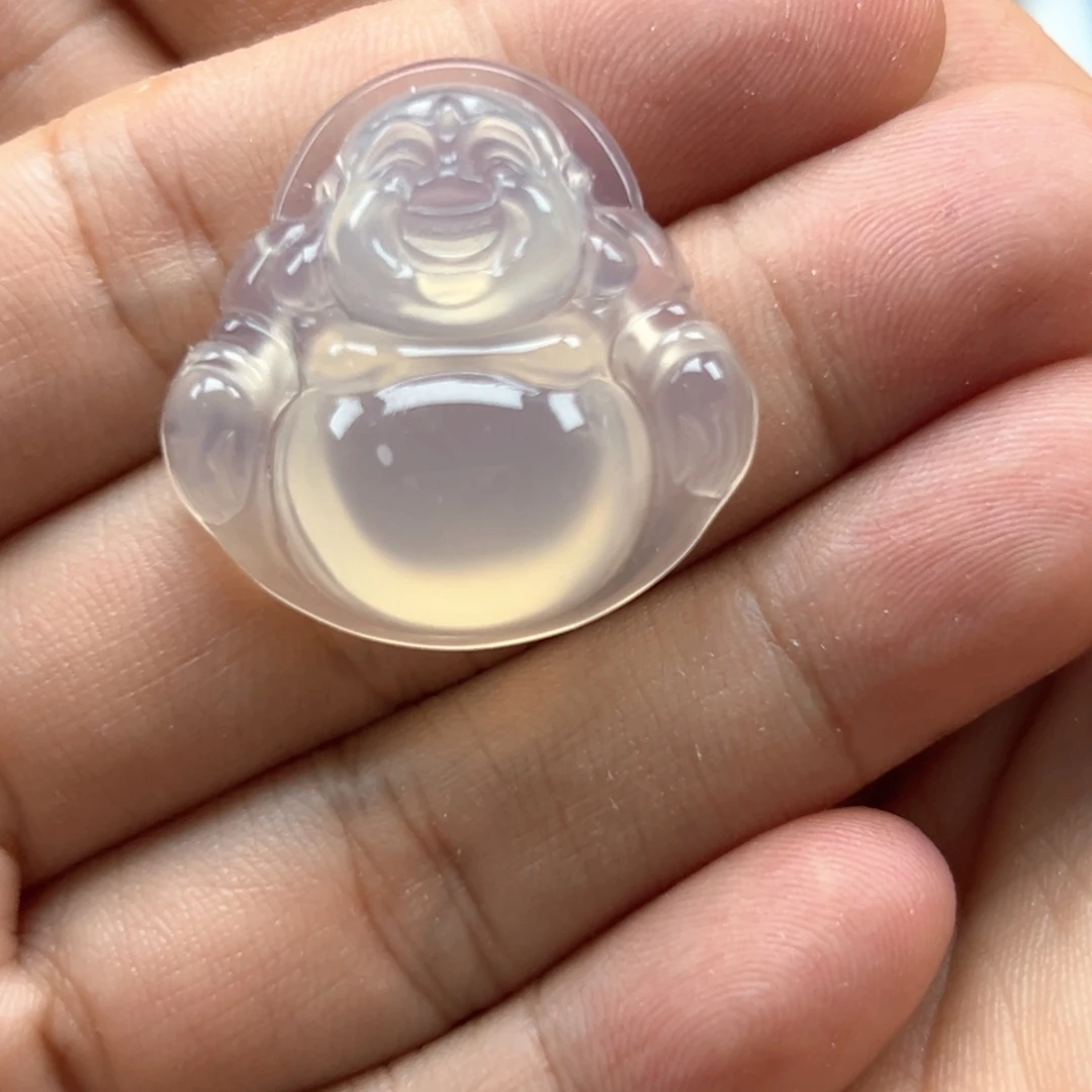 合金查罗石颈饰佛公