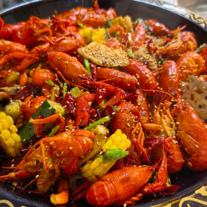 灯光渔夫4斤小龙虾原只活冻清水虾非活发25年新虾买