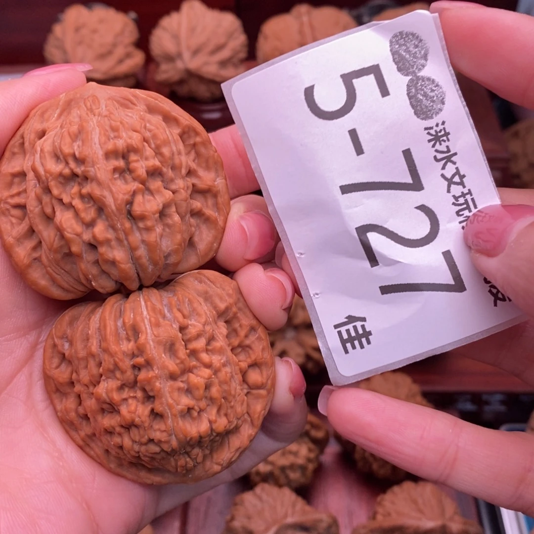 把件文玩核桃43四座楼