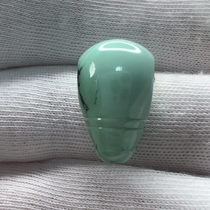 绿松石未镶嵌三通11.3