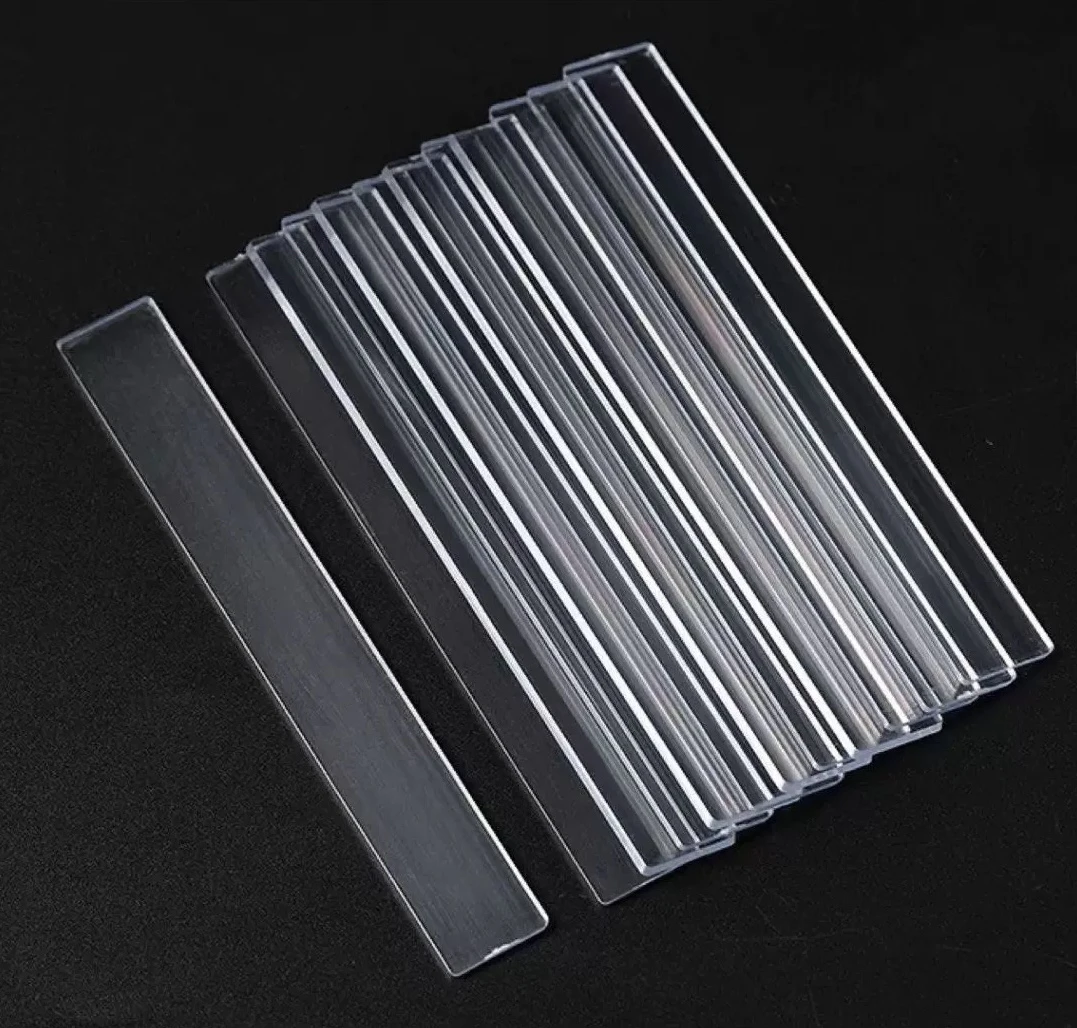 透明亚克力萌粒展示条 摆件展示卡板【随单发，单独拍下不发货】