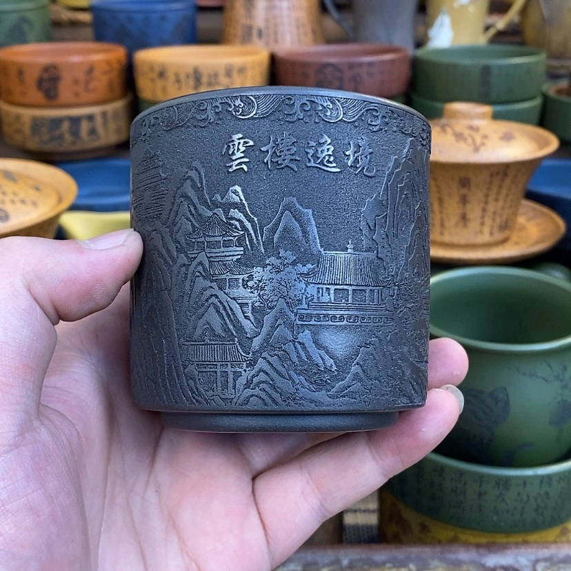 【闪购商品】紫砂公道杯宜兴全手工紫砂杯