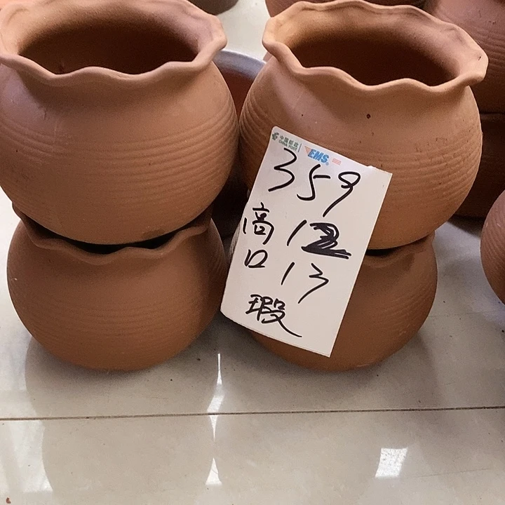 粗陶红陶绿植花盆359