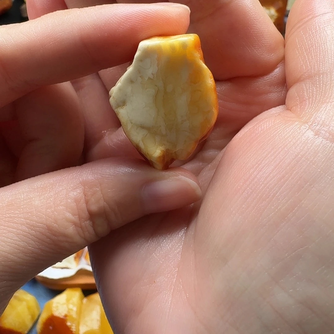 猫***头裸石琥珀未镶嵌琥珀蜜蜡定制