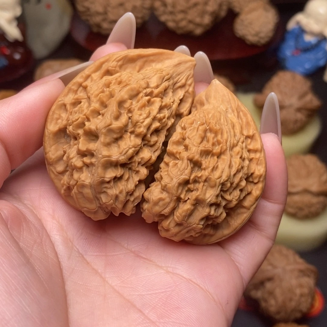 文玩核桃把件四****⁷官帽半壁江山