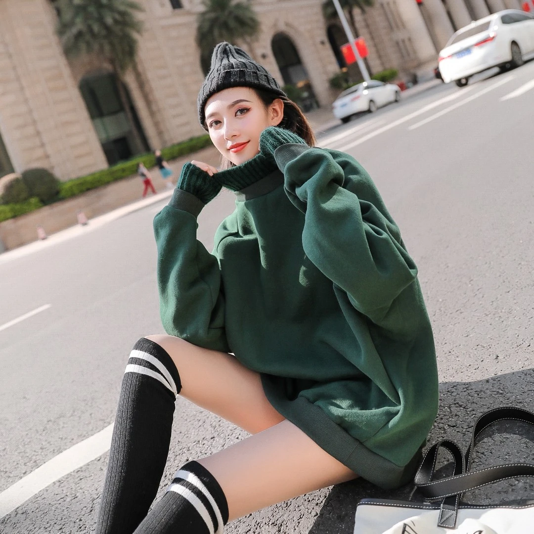 A051-A060女装外套毛衣休闲时尚百搭秋冬显瘦小香风气质氧气加厚