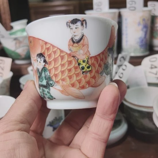 戴玉衡手绘陶瓷杯子