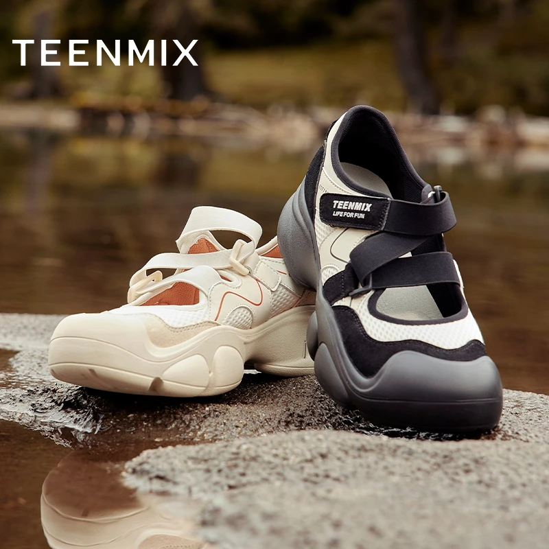 天美意商场同款户外浅口休闲女运动玛丽珍鞋CKY02AQ5