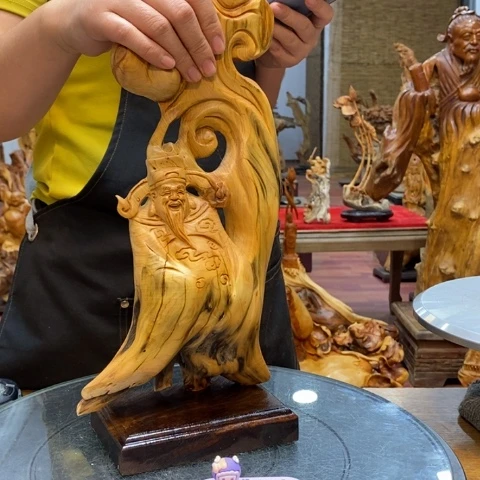 柏木用****1太行崖柏根雕